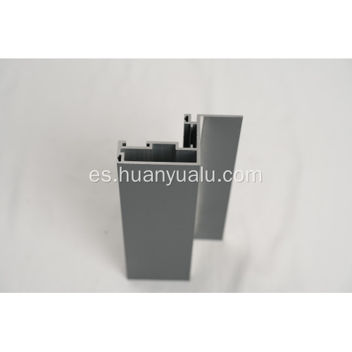 Perfiles de pared de cortina de aluminio anodizado